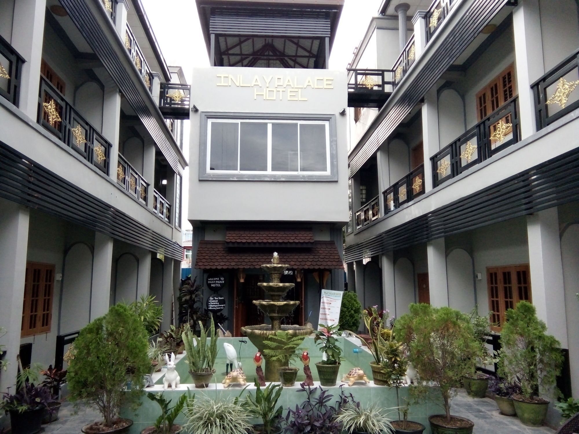 Inlay Palace Hotel Ньоншуэ Экстерьер фото